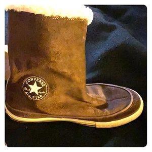 (Rare) Converse suede boot with lining